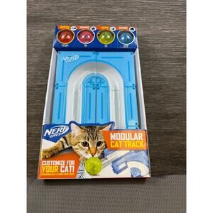 NERF Cat Customizable Modular Cat Track And LED Ball Combo BRAND NEW
